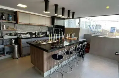 Cobertura a venda grand club vila ema com 3 dorm e 1 escritório