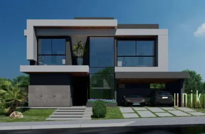 Casa em condomínio em construção - urbanova - condomínio mônaco urbanova - 4 dormitórios - 348,61m².