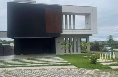 Casa com 5 dormitórios à venda, 640 m² por r$ 8.500.000 - condomínio reserva do paratehy - são josé dos campos/sp - urbanova