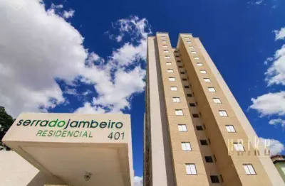 Apartamento à venda, 51 m² por r$ 398.000 - edifício serra do jambeiro no parque industrial - são josé dos campos/sp