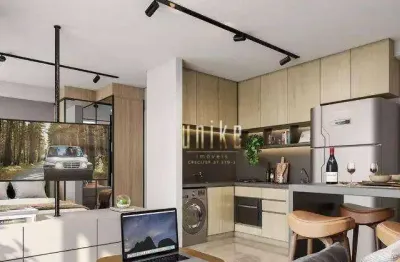 Apartamento com 2 dormitorios, 1 suíte, 58m²- lazer completo.