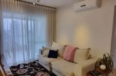 Oportunidade porteira fechada mobiliado apartamento  edifício enjoy jardim aquarius 2 dormitórios 1 suíte  78m².