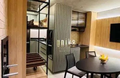 Apartamento com porteira fechada de 2 dormitórios à venda, 56 m² por r$ 860.000 - edifício attuale no jardim oswaldo cruz - são josé dos campos/sp