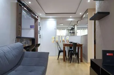 Apartamento mobiliado com 2 dormitórios, 1 suíte, 60 m² - venda por r$ 395.000 ou aluguel por r$ 3.420/mês lazer completo- - jardim américa -