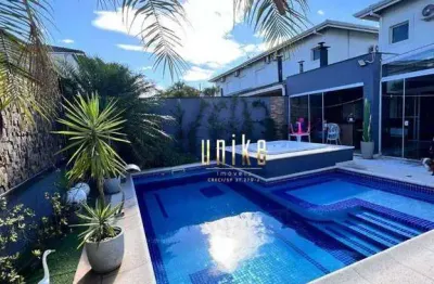 Casa mobiliada com 3 dormitórios para alugar, 220 m² por r$ 9.000/mês - villa branca - jacareí/sp