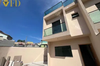 Sobrado à venda em são paulo, cidade patriarca, com 2 suítes, com 117 m²