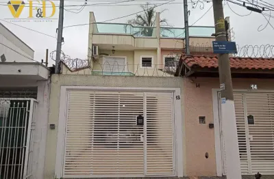 Sobrado à venda em são paulo, vila são geraldo, com 4 quartos, com 160 m²