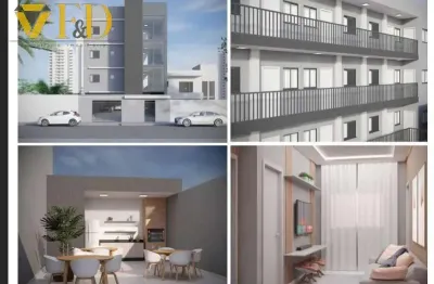 Apartamento à venda em são paulo, vila antonieta, com 2 quartos, com 41 m², residencial kauan