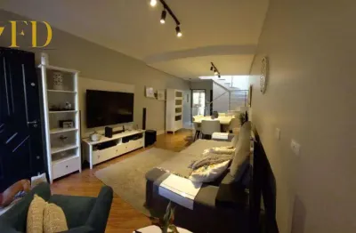 Sobrado à venda em são paulo, vila industrial, com 3 quartos, com 125 m²