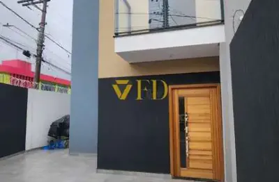 Sobrado à venda em são paulo, jardim das oliveiras, com 2 suítes, com 75 m²