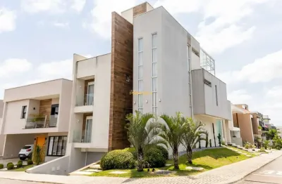 Casa em condomínio fechado com 4 quartos à venda na Rua Maria Luiza Bazzani Natal, 391, Uberaba, Curitiba