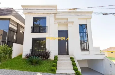 Casa em condomínio fechado com 4 quartos à venda na Hermenegildo Lucca, 101, São Braz, Curitiba