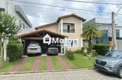 Sobrado com 5 suítes à venda no condomínio residencial veredas