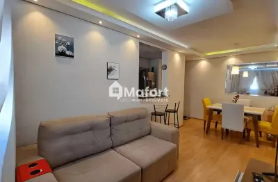Apartamento à venda no cond. spazio mirassol, bairro mogilar