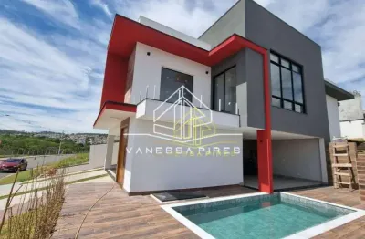 Sobrado de esquina condominio fechado atiabaia 03 suites