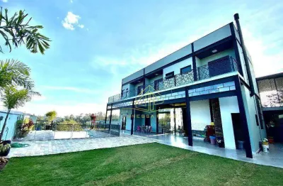 Sobrado com 5 dormitórios à venda, 450 m² por r$ 4.900.000,00 - terras de atibaia - atibaia/sp