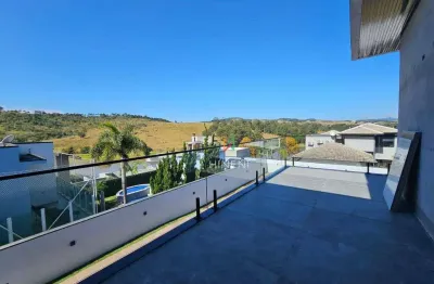Sobrado imponente 04 suites condominio fechado em atibaia figueira