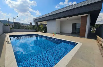 Casa giraldi casa térrea em condomínio fechado em atibaia