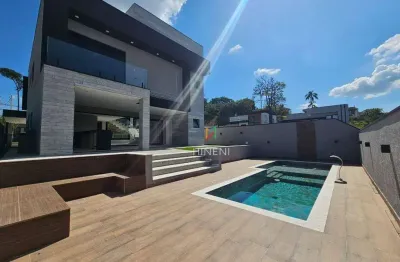 Casa butterfly com 04 dormitorios em condominio fechado em atibaia