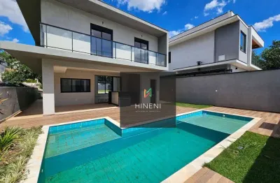 Sobrado moderno 03 suites condominio fechado terras de atibaia