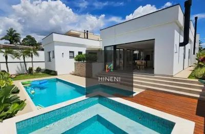 Casa terrea imponente alto luxo e padrao 04 suites condominio fechado em atibaia