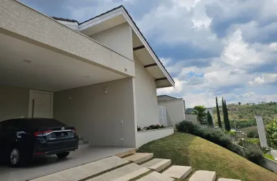 Casa terrea 03 suites com closet com espaço para piscina condominio figueira garden em atibaia