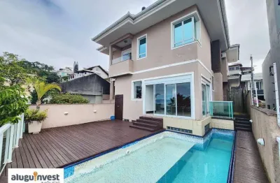 Casa para alugar, 261 m² por r$ 10.275,00/mês - centro - são josé/sc