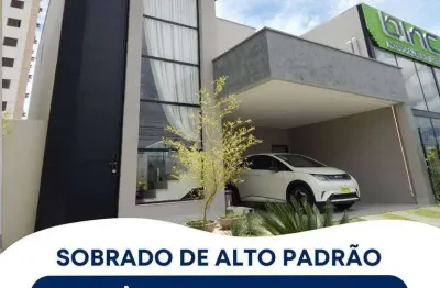 Sobrado 3 suítes  no condomínio horizontal lifa aura - senador canedo