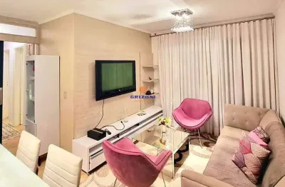 Apartamento para locação 100% mobiliado com 3 quartos 90m²	edifício villagio fontana di trevi