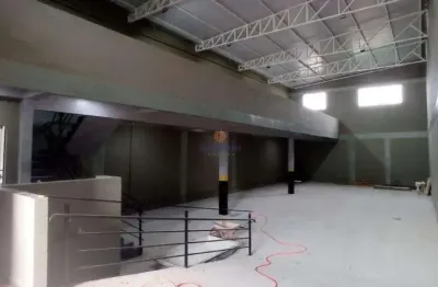 Salão comercial vila santista 441m² | 2 banheiros | 1 mezanino