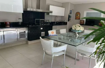 Casa sobrado com 3 suítes à venda no condomínio residencial tivoli i