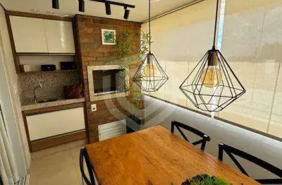 Apartamento edifício elara (decorado - mobiliado) | 2 suítes | 1 sala | 2 vagas | varanda gourmet