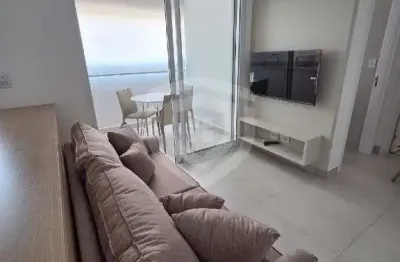 Apartamento mobiliado com 1 quarto para alugar, 41 m² edifício red vila universitária - bauru/sp