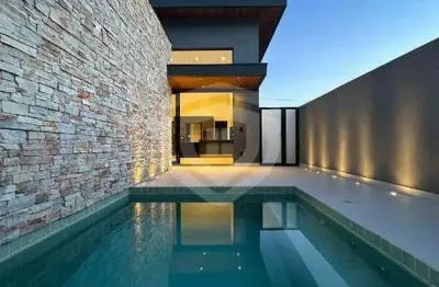 Casa em condomínio fechado para locação com 3 suítes 300m² residencial tamboré- bauru- sp