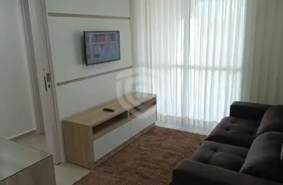 Apartamento para locação com 1 quarto 48m² - Residencial Praça Do Poeta