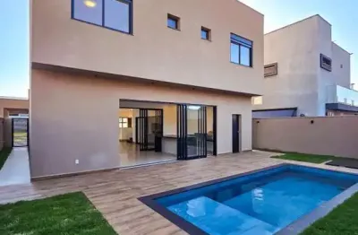 Condomínio fechado para venda em ribeirão preto, vila do golf, 4 dormitórios, 3 suítes, 5 banheiros