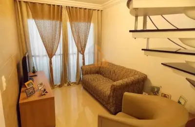 Apartamento duplex em vila carrao - são paulo: 126m², 2 dormitórios, 2 banheiros por r$ 850.000 para venda.