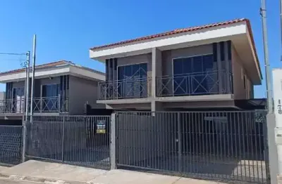 Casa à venda em cotia, flores do aguassai, com 3 quartos, com 119 m²
