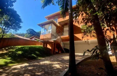 Casa à venda em jandira, jardim do golf i, com 4 suítes, com 410 m², condomínio forest hills