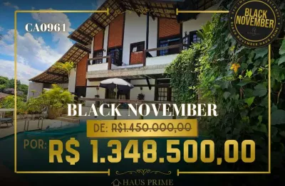 Casa à venda em jandira, jardim jandira, com 6 quartos, com 570 m², condomínio forest hills