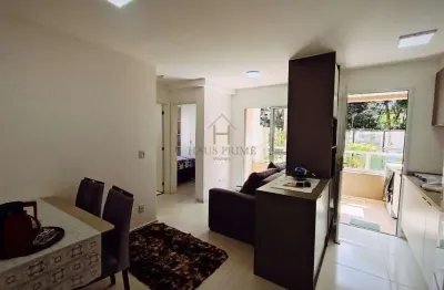 Apartamento à venda em taboão da serra, parque assunção, com 2 quartos, com 45 m², vista parque