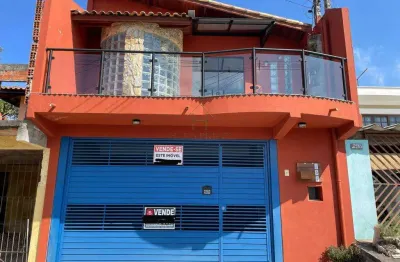 Casa à venda em vargem grande paulista, casa blanca, com 3 quartos, com 170 m²