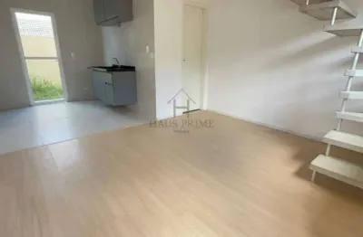 Casa para alugar em cotia, chácara rincão, com 2 quartos, com 49 m², villagio fênix