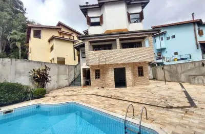 Casa à venda em cotia, chácara pavoeiro, com 3 quartos, com 342 m², condomínio petit village