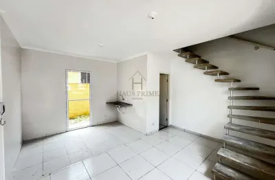 Casa para alugar em cotia, chácara rincão, com 2 quartos, com 49 m², residencial atenas