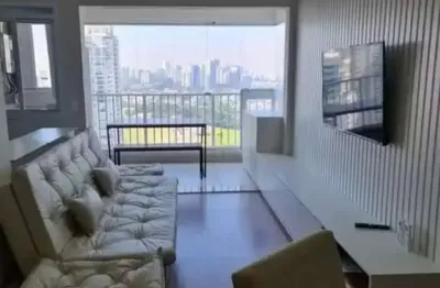 Acqua park alphaville - apartamento mobiliado com 69m², 3 dorms (1 suíte) e 2 va