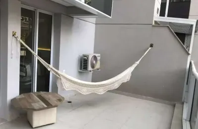 Novare alphaville - apartamento garden com 1 suíte, mobiliado, 1 vaga e ótima lo