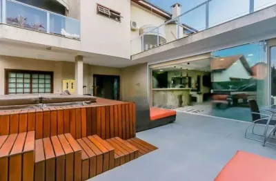 Morada dos pinheiros - casa com 537m², 4 suítes, 4 vagas e área gourmet completa