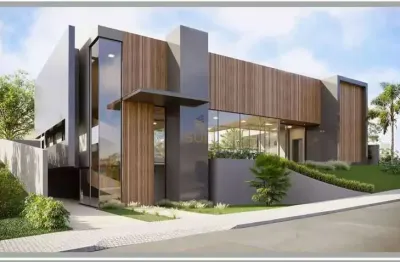 Alphaville 1 - casa duplex, ainda em construção com 980 m², 4 dorm. e 6 vagas em