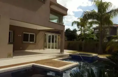 Alphaville 11 - casa com 750m², 7 suítes, 6 vagas e espaço gourmet com piscina e